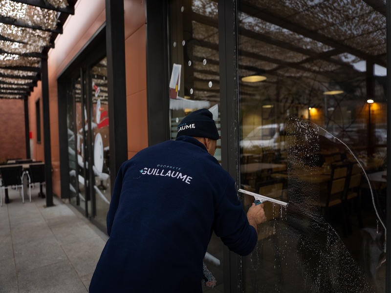 Nettoyage des vitres